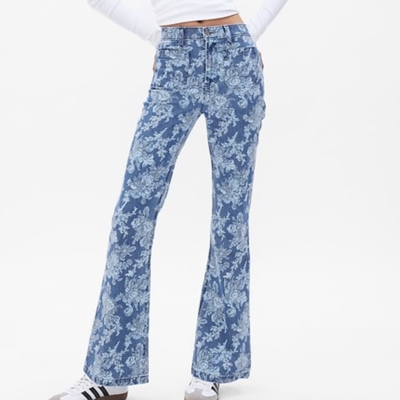 LoveShackFancy Denim - Gap x LoveShackFancy Limited Edition 70s Flare Jeans
